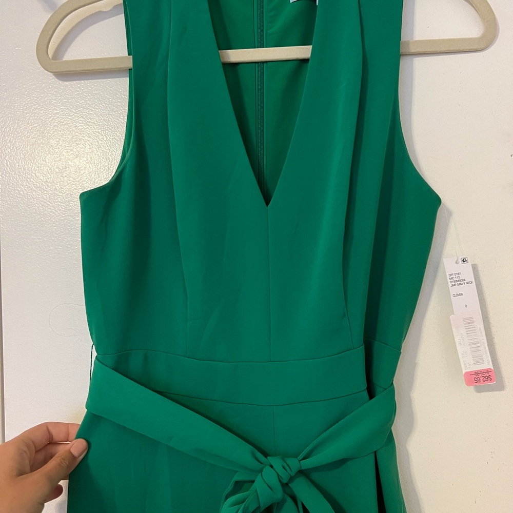 Forest green jumpsuit